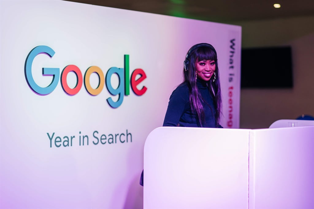Ms Cosmo on the decks at the Google year in search event. Picture: Supplied
