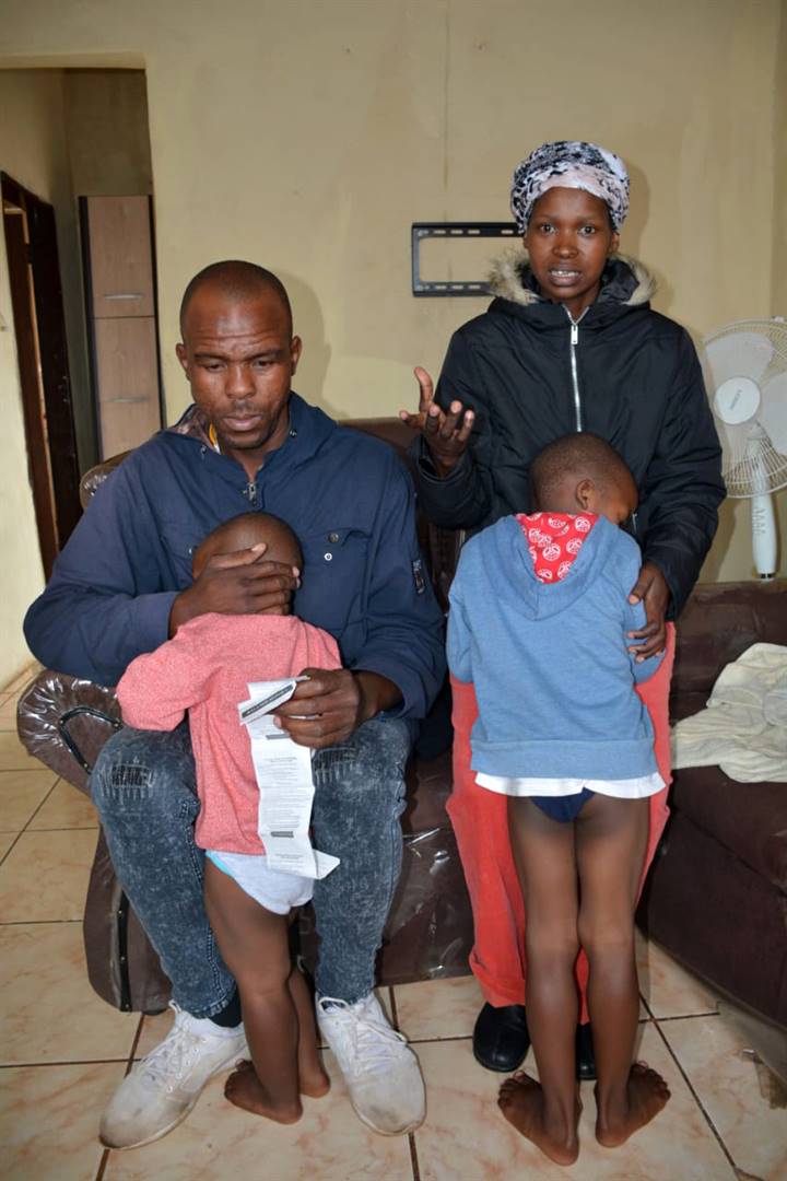 Muzi Mfuza and his wife Maria Makoe want the thugs who stole from them to be arrested.photos by Muntu NkosiPhoto by 