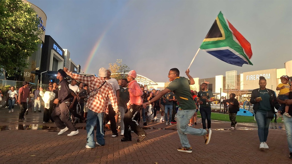 PICS | ‘We are winning that trophy’: Springbok fans across the country gear up for Rugby World Cup  | News24