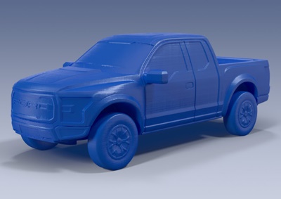 <b>3D RAPTOR:</b> Download your favourite 3D files of your favourite Ford models and print them! A world first for an automotive company. <i>Image:Ford US</i>