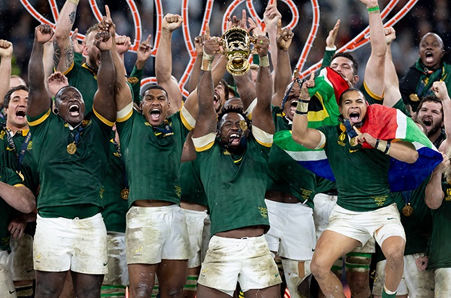 Players of South Africa celebrate (Getty)