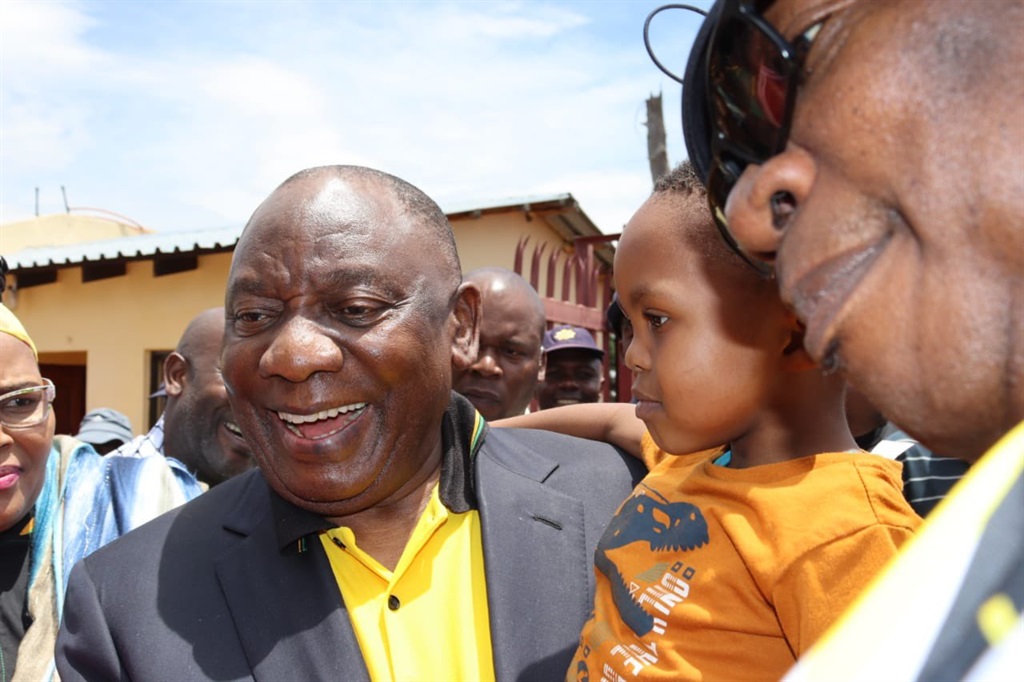 Frustrated with Cyril Ramaphosa, who is likely to be the ANC's presidential candidate again, some businesspeople have been trying to help centre-right opposition parties to organise themselves into a pact even before the 2024 elections, argues the writer. Photo: ANC/X