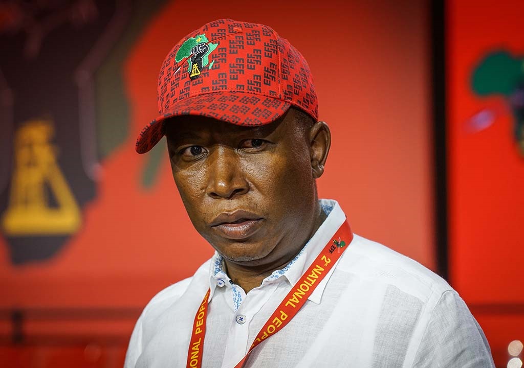 EFF leader Julius Malema showed up at the University of Johannesburg's Soweto campus on Friday to register for the party's 2nd elective conference.