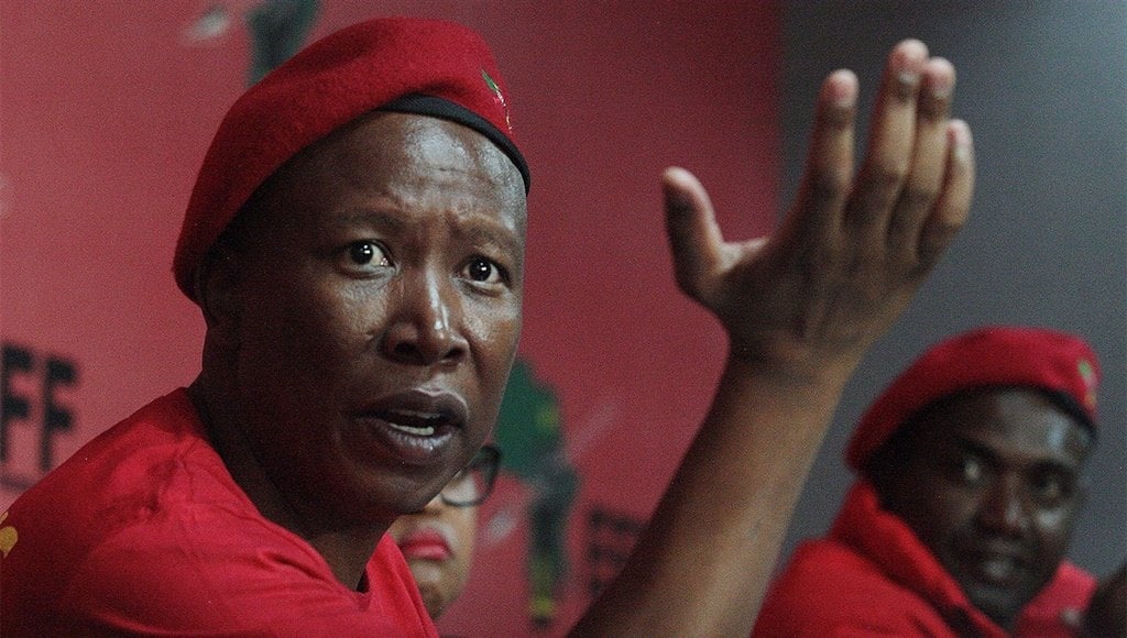 EFF leader Julius Malema. Credit: Gallo Images