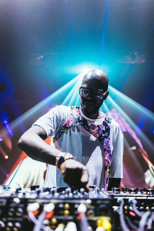 Dj Black Coffee performing at his Music Is King Concert in Durban. Photo from Twitter.