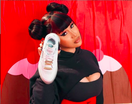 Cardi B wants women to feel sexy and confident in her 90's Reebok  collection