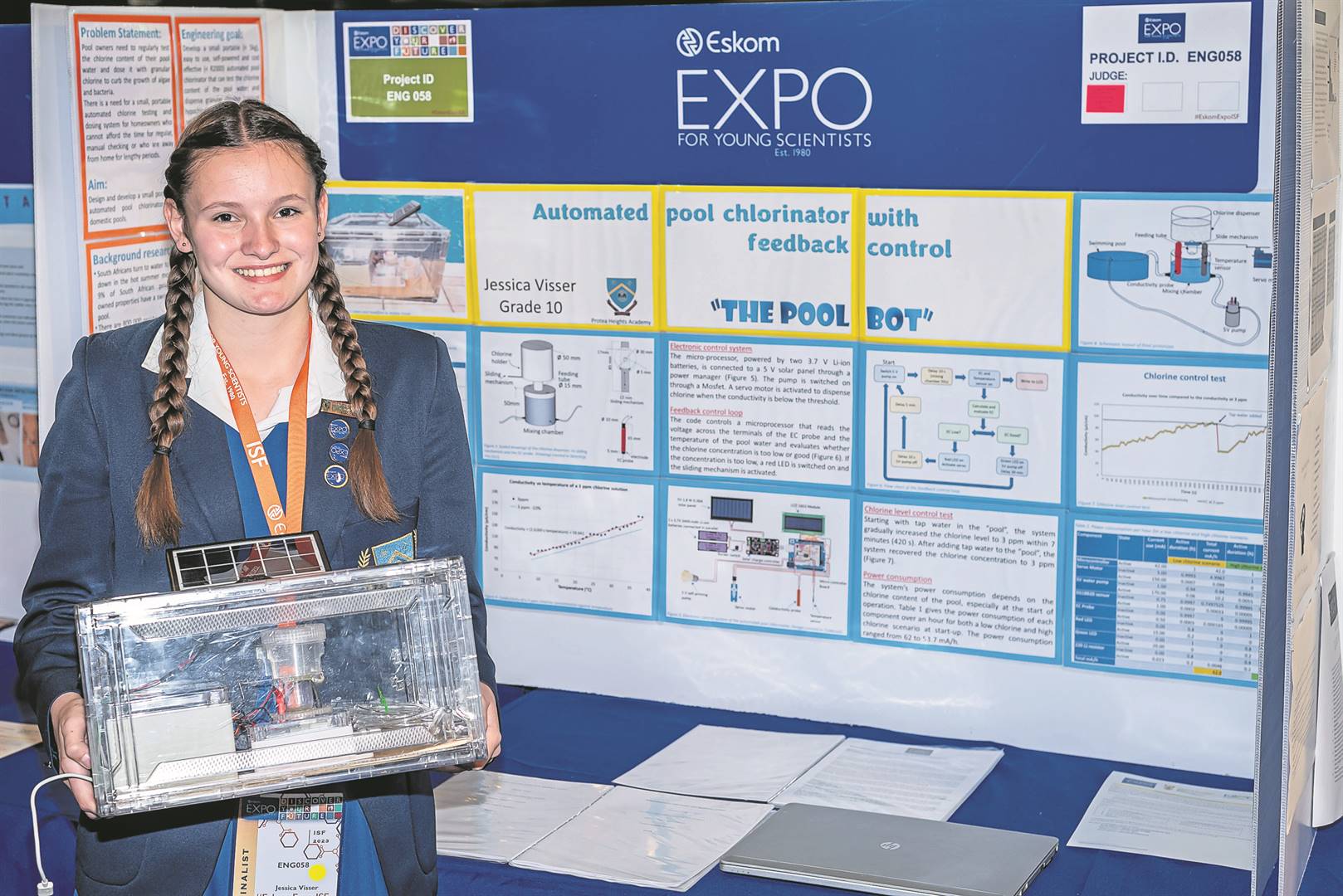 Young scientist from Brackenfell showcase skills at Eskom Expo ...