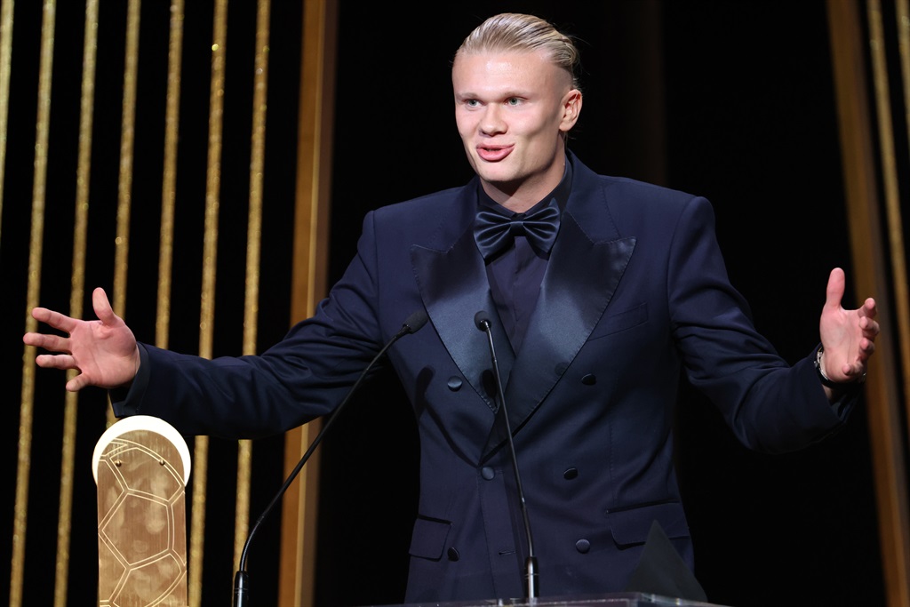Erling Haaland finished second behind Lionel Messi in the 2023 Ballon d'Or voting.