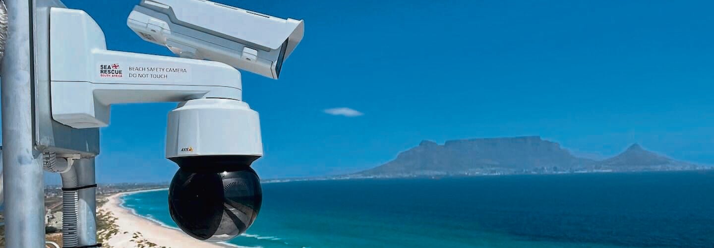 One of the cameras at Blouberg Beach.PHOTO: NSRI