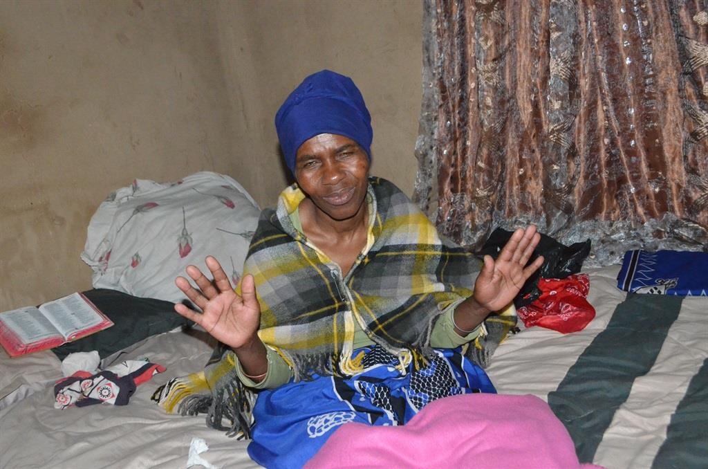 Grace Khuvutlu, who said she was relieved that her son's body has been found. Photo by Happy Mnguni