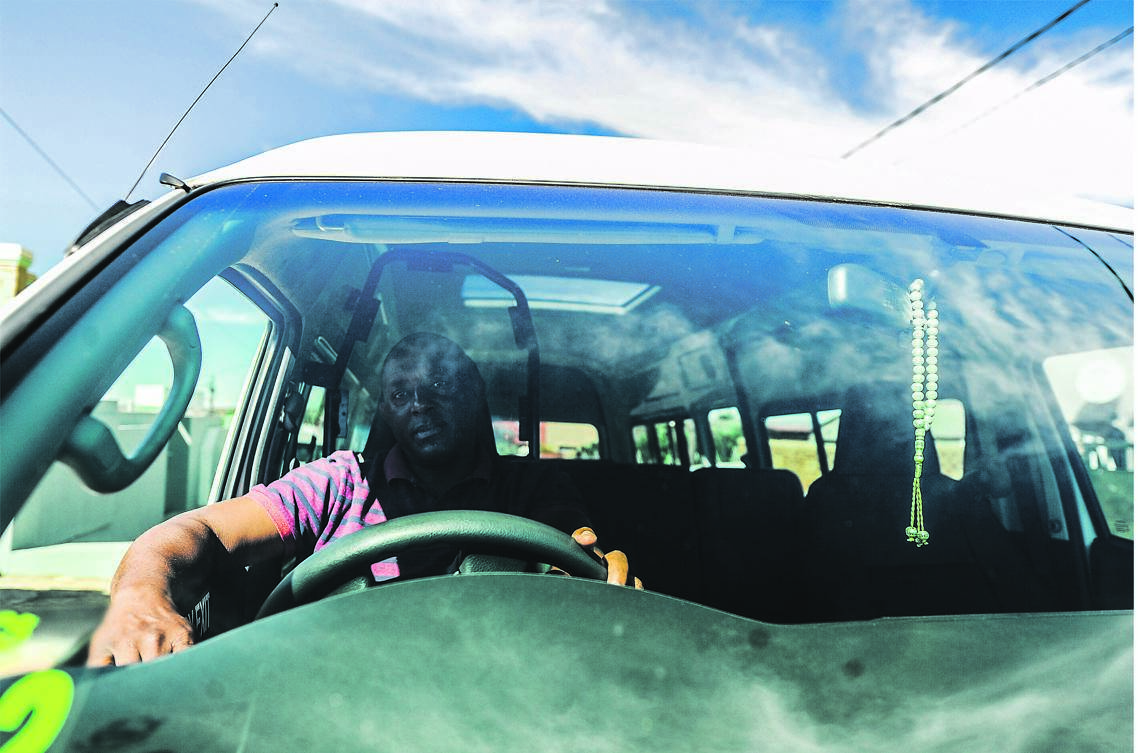 Taxi owner Thamsanqa Moya. Picture: Rosetta Msimango 