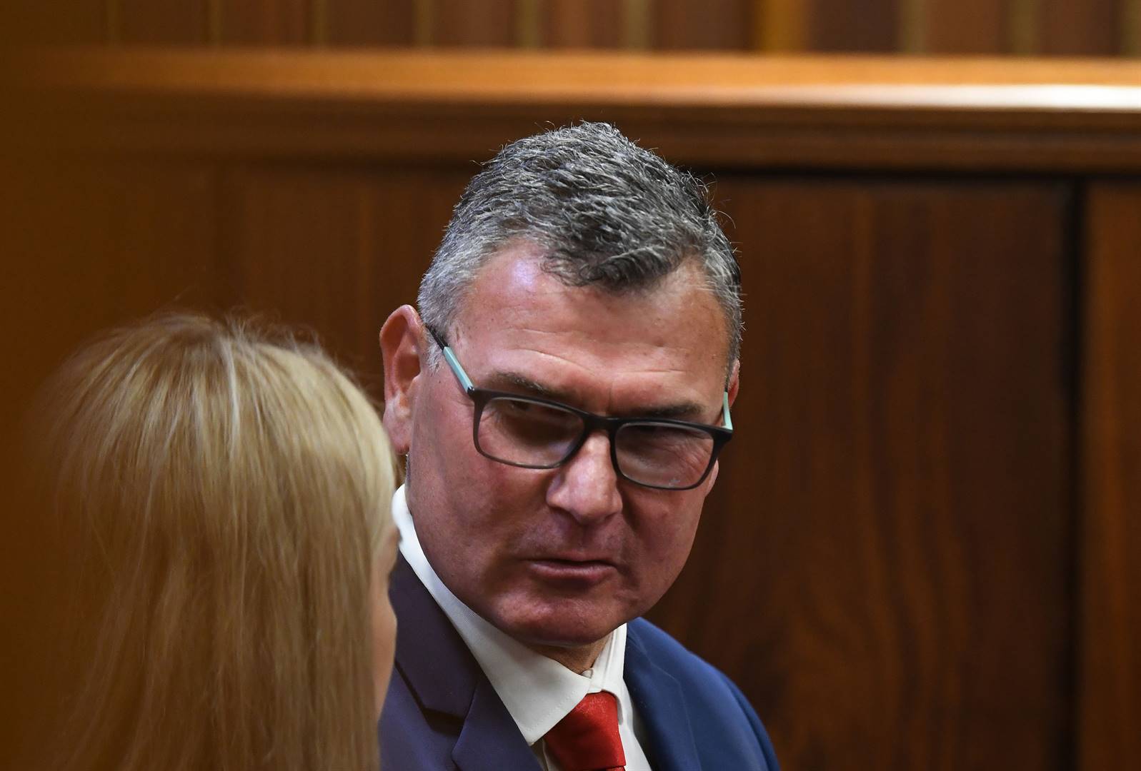 Arnold Terblanche in court.