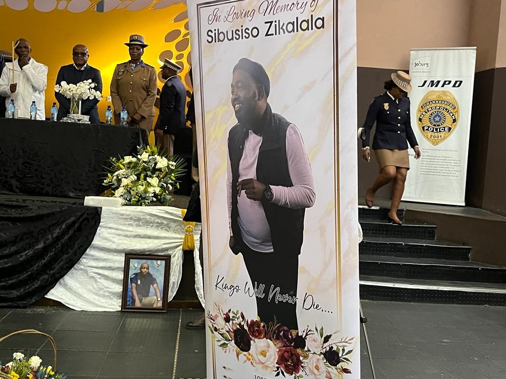 Sibusiso Zikalala of the Joburg Metro Police Department was murdered in Braamfontein after a heated altercation. Photo by Nhlanhla Khomola