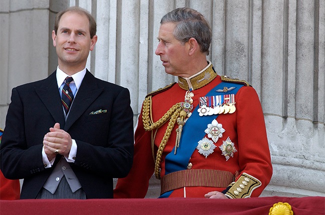 Prince Edward and Prince Charles