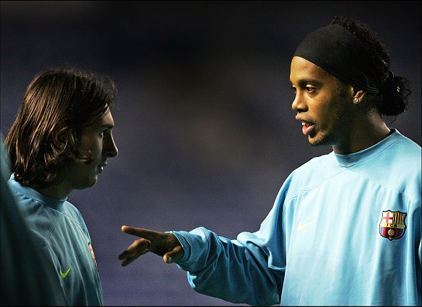 Lionel Messi and Ronaldinho played 80 games together at FC Barcelona.