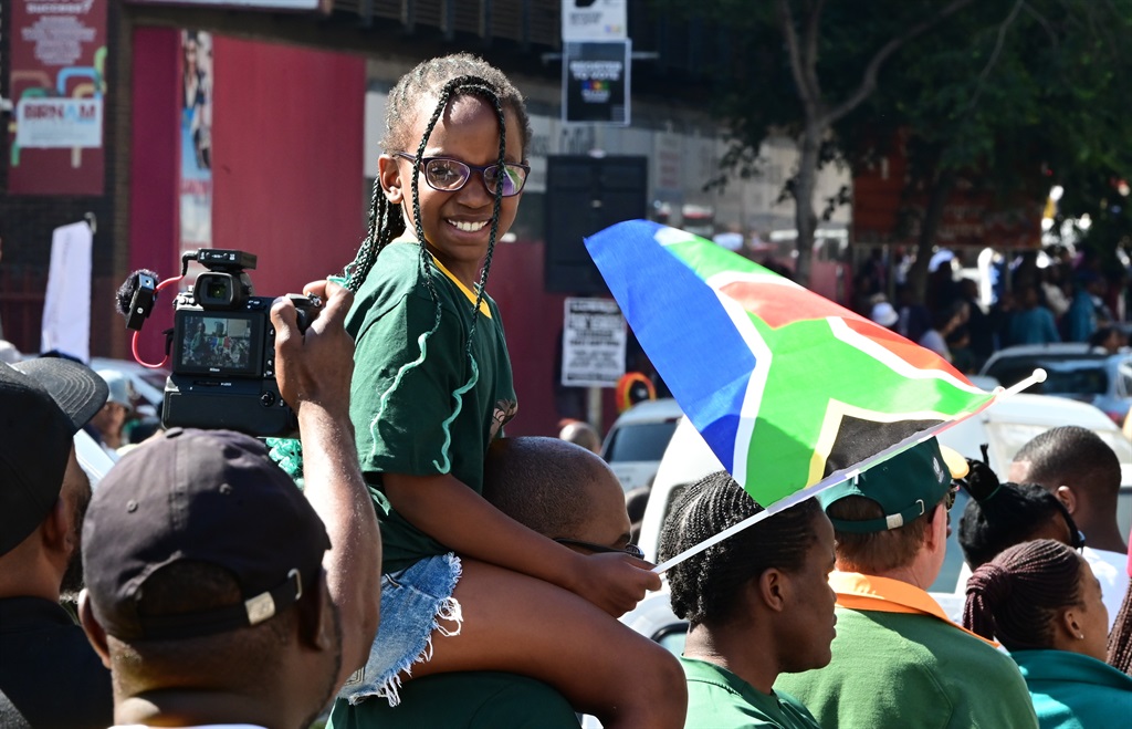 The South African national rugby team (Springboks) started their trophy parade in Pretoria and then moved to the Joburg CBD and Soweto. Photos by Morapedi Mashashe and Trevor Kunene