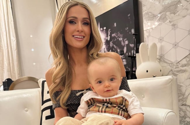 Paris Hilton hit back at trolls, saying her nine-month-old son is perfectly healthy and “just has a large brain”. (PHOTO: Instagram/ @parishilton)