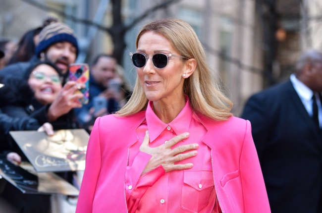 Celine Dion on the streets of  Manhattan in New York City in 2020. (PHOTO: Gallo Images/Getty Images) 
