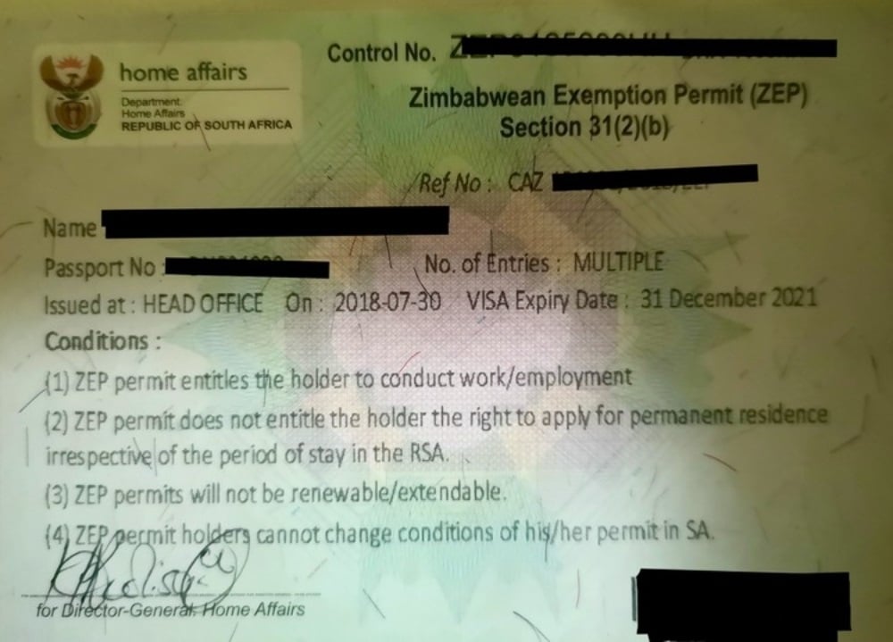 The Zimbabwean Exemption Permit programme will not end any time soon, following a Supreme Court of Appeal dismissal of the Minister of Home Affairs' request for leave to appeal.