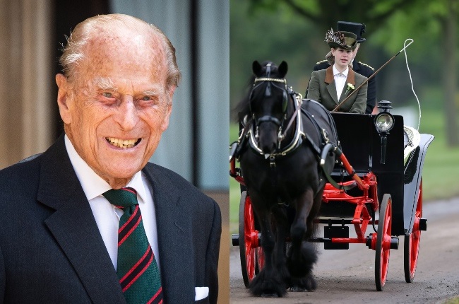 The late Prince Philip has left his carriage and Felt ponies in the very capable hands of his 17-year-old granddaughter, Lady Louise. (PHOTO: Gallo Images/Getty Images)