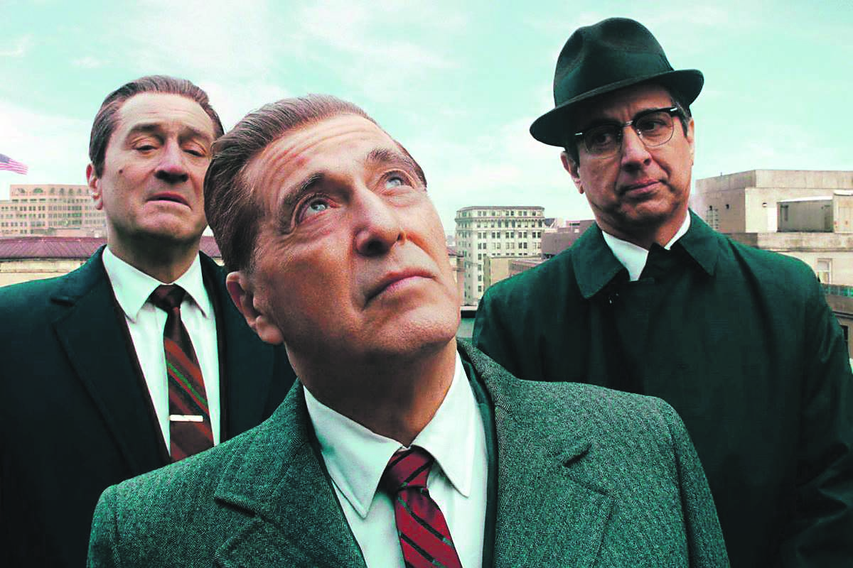 The Irishman is film of the year, end of story.