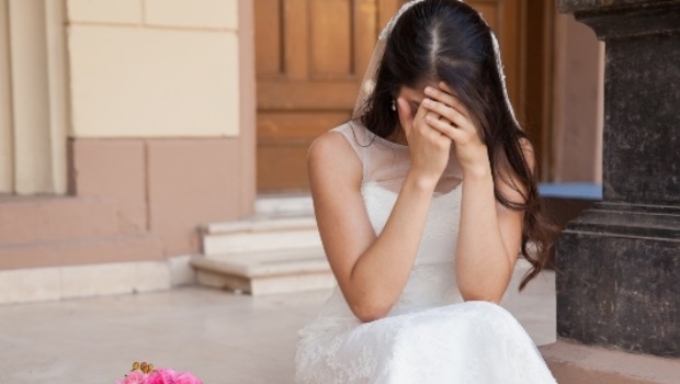 Humiliated bride. (PHOTO: Getty Images)