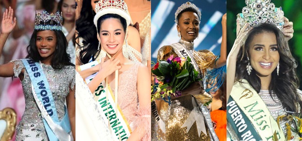 Big Four Pageant Titleholders (Photos: Getty, Instagram/Nellys Pimentel)