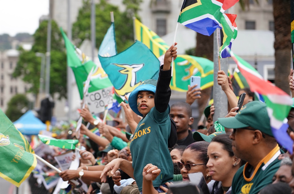 The Springboks are in Cape Town on their second leg of the trophy tour. 