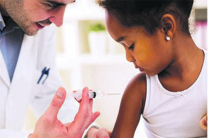 Children get measles vaccinations twice – at six months old and at 12 months old. Picture: iStock