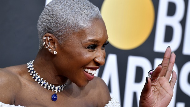 Cynthia Erivo attends the 77th Annual Golden Globe Awards. Photo by Frazer Harrison