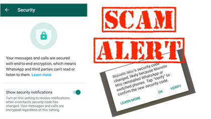 what is whatsapp used for scamming