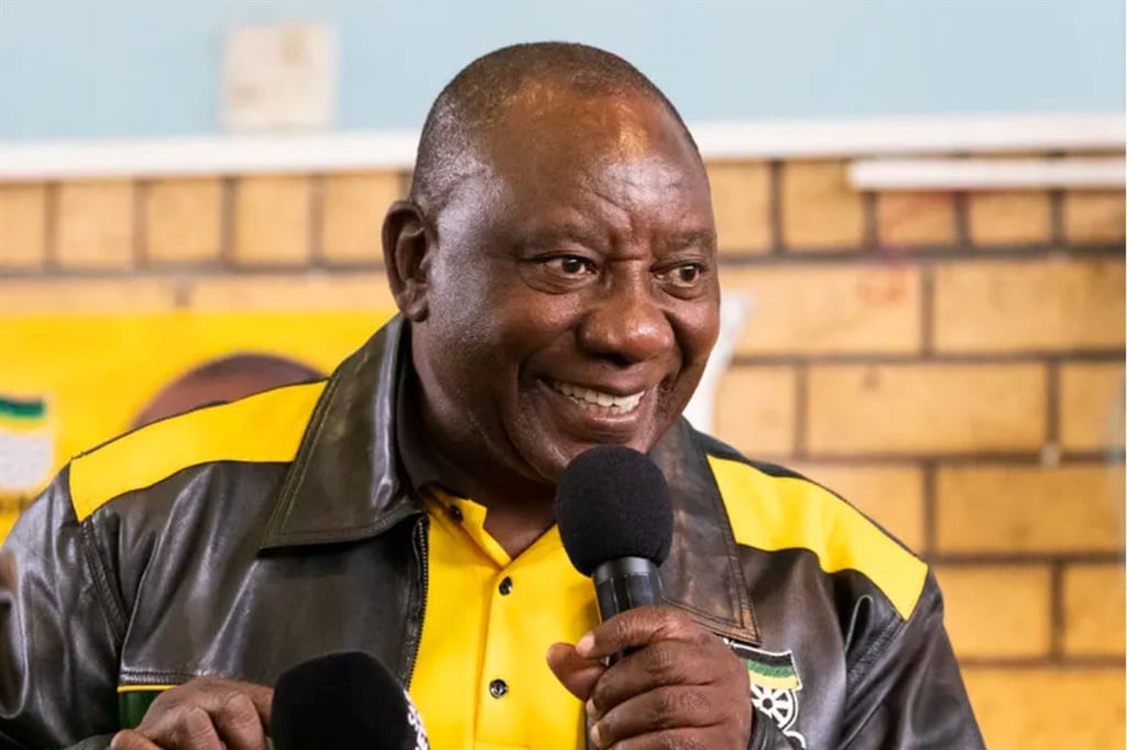 Cyril Ramaphosa, President of South Africa and the governing African National Congress. Picture: Nic Bothma/EPA
