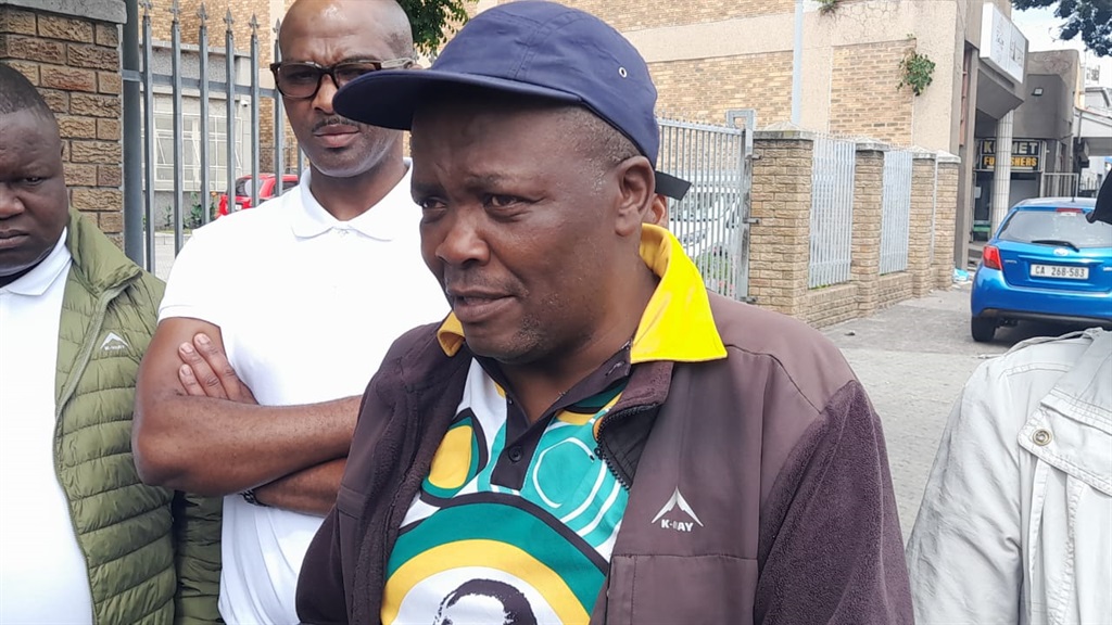 Former ANC Thembinkosi Phupha, who spent two months in hospital after he was shot during a meeting in Philippi. Photo by Lulekwa Mbadamane