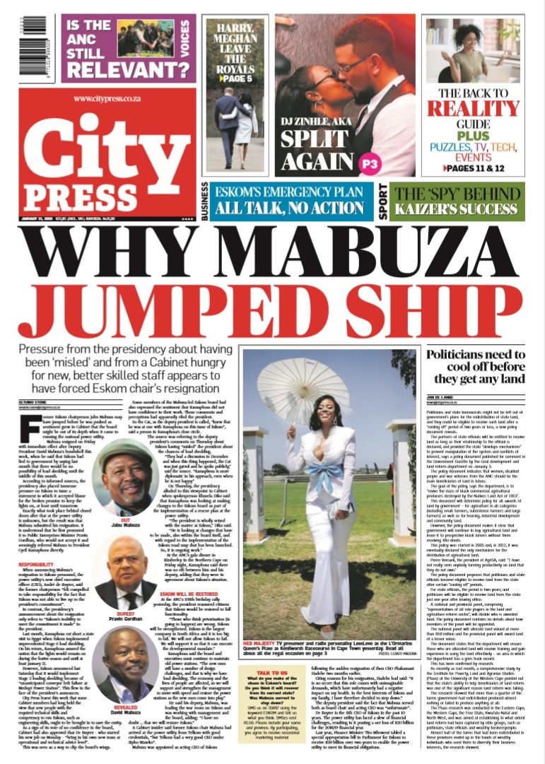 What's in City Press