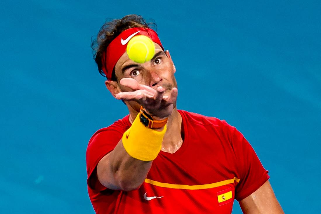 Rafa Nadal van Spanje .Foto: Getty Images