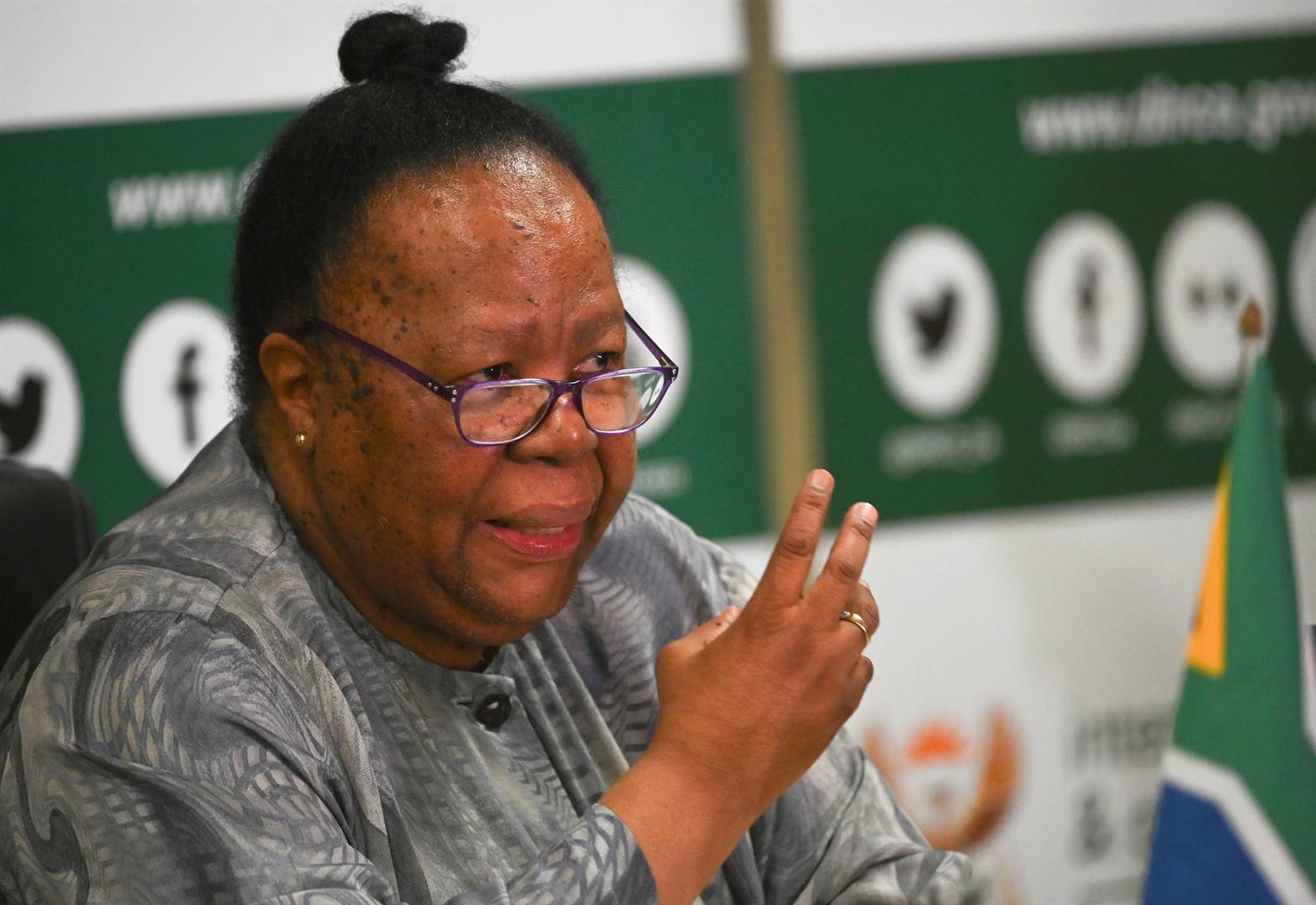 International Relations and Cooperation Minister Naledi Pandor. (Deaan Vivier/Gallo Images)
