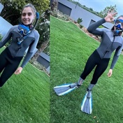 Benoni woman makes a splash as SA's first blind adaptive scuba diver 