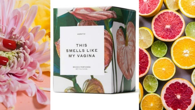 Flowers? Citrus? What even does a vagina smell like? 