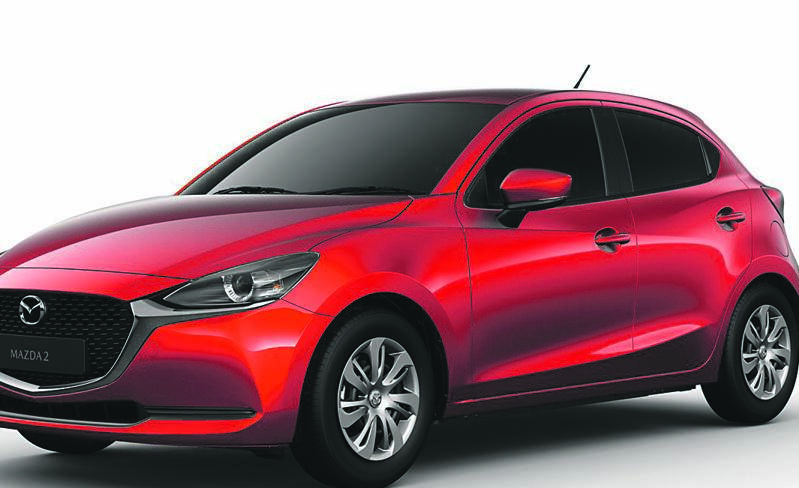 The new facelifted Mazda2 features better materials.