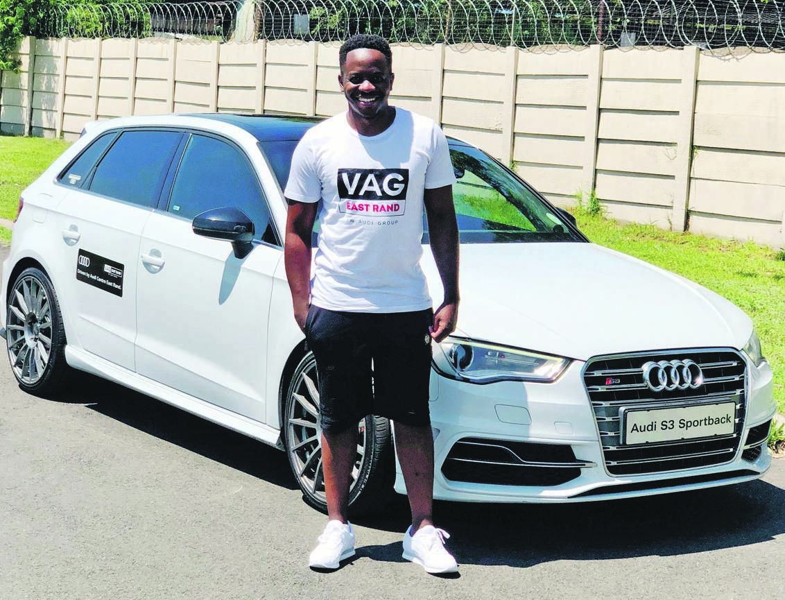 Thabo Mwale from Benoni is in love with his Audi S3 Sportback.