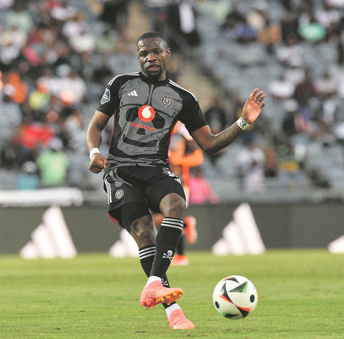 Pirates striker Tshegofatso Mabasa. Pirates will do it the hard way to return to African club competition. 