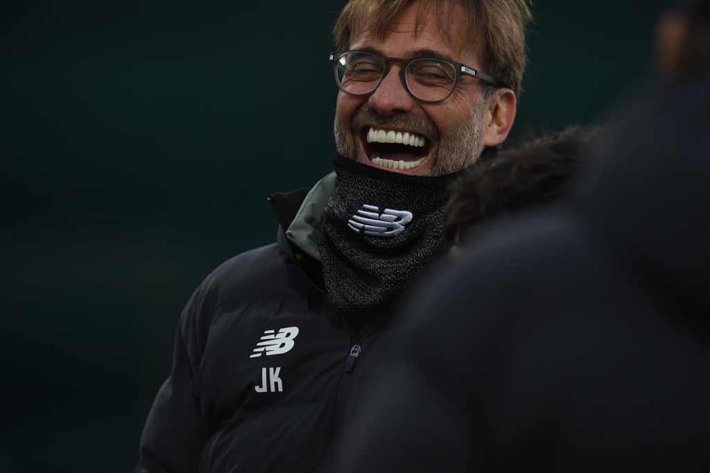 Jurgen Klopp’s men have dropped just two points all season and are on a run of 16 consecutive league wins. Picture: John Powell/Liverpool FC via Getty Images