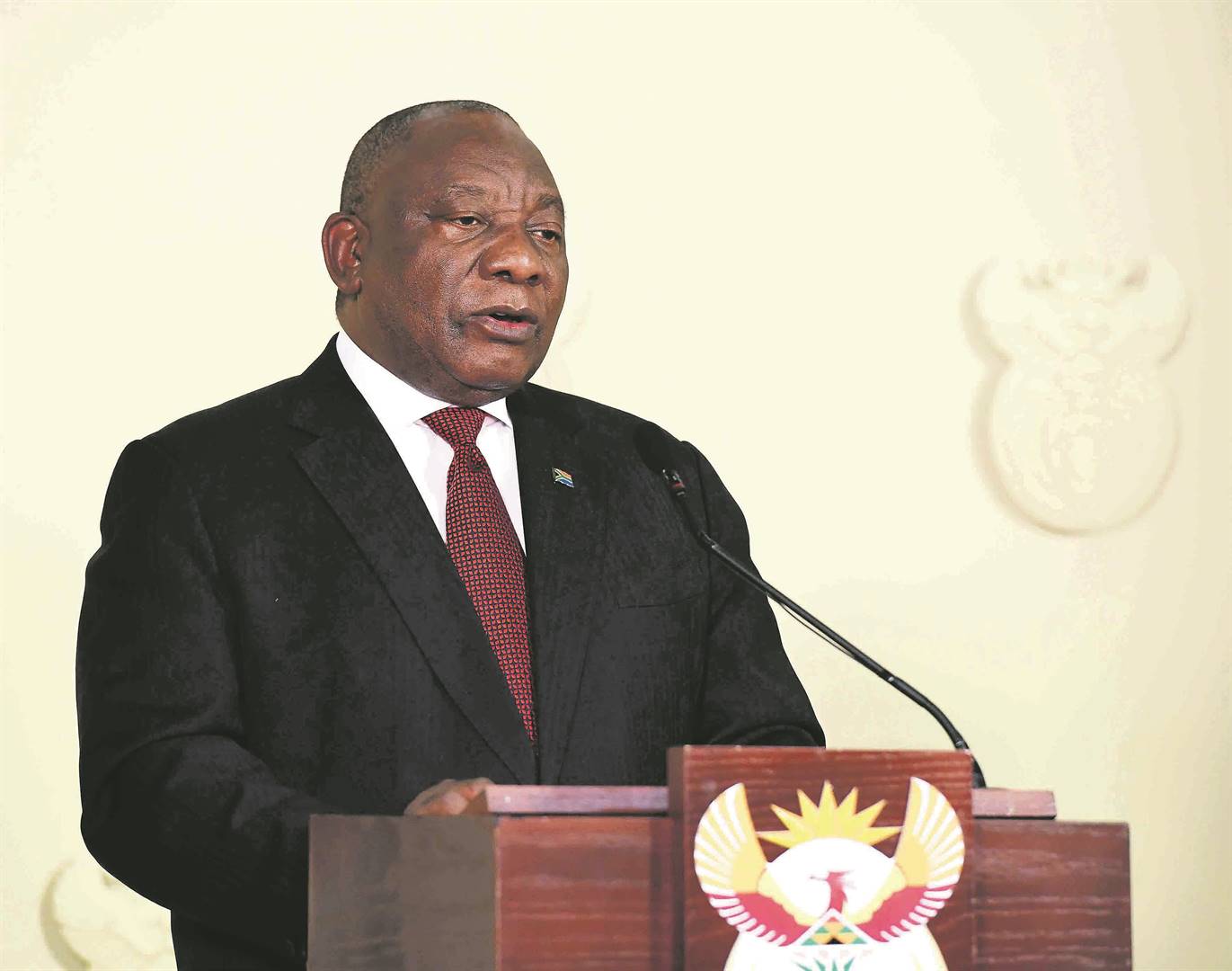 President Cyril Ramaphosa and his national Covid-19 command council are preparing for level 3 of the nationwide lockdown, which will be implemented from the end of May – but only in certain areas. Picture: Jairus Mmutle / GCIS