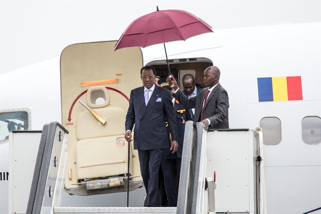 The President of Chad, Idriss Deby. Photo: Gallo Images/Daniel Born.