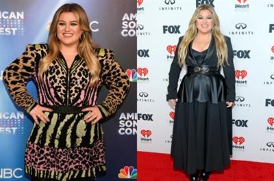 Kelly Clarkson shows off her slim waist after losing 17 kilos | You