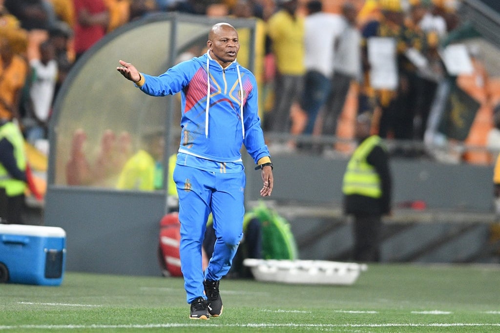 JOHANNESBURG, SOUTH AFRICA - SEPTEMBER 16: John Maduka during the DStv Premiership match between Kaizer Chiefs and Royal AM at FNB Stadium on September 16, 2023 in Johannesburg, South Africa. (Photo by Lefty Shivambu/Gallo Images)