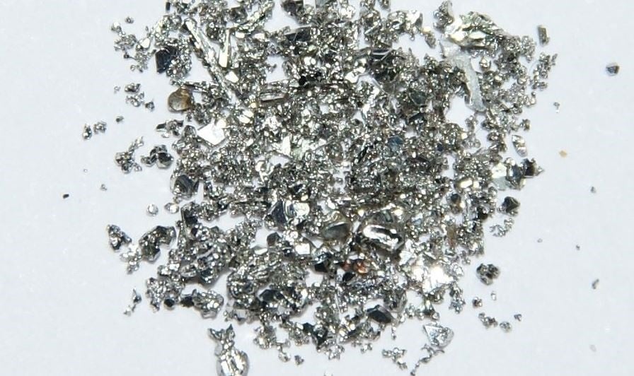 Palladium crystals. Photo: Wikimedia