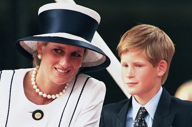 Princess Diana and Prince Harry (Photo: Getty Images)