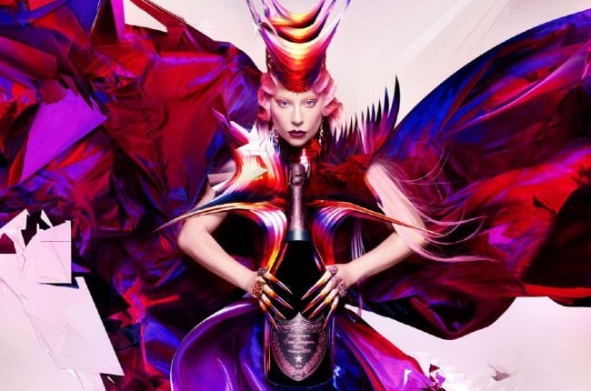 Lady Gaga captured by Nick Knight. (Image supplied by Avenue)