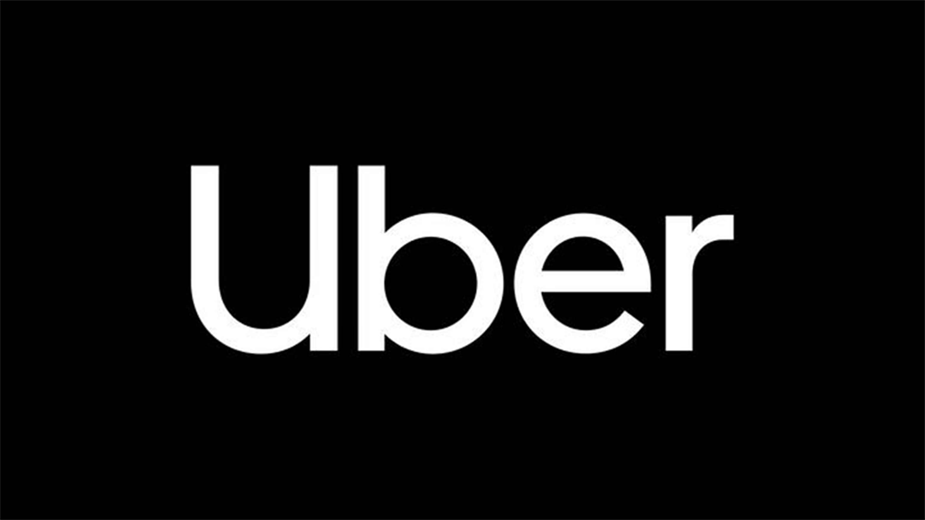 Uber logo. 
